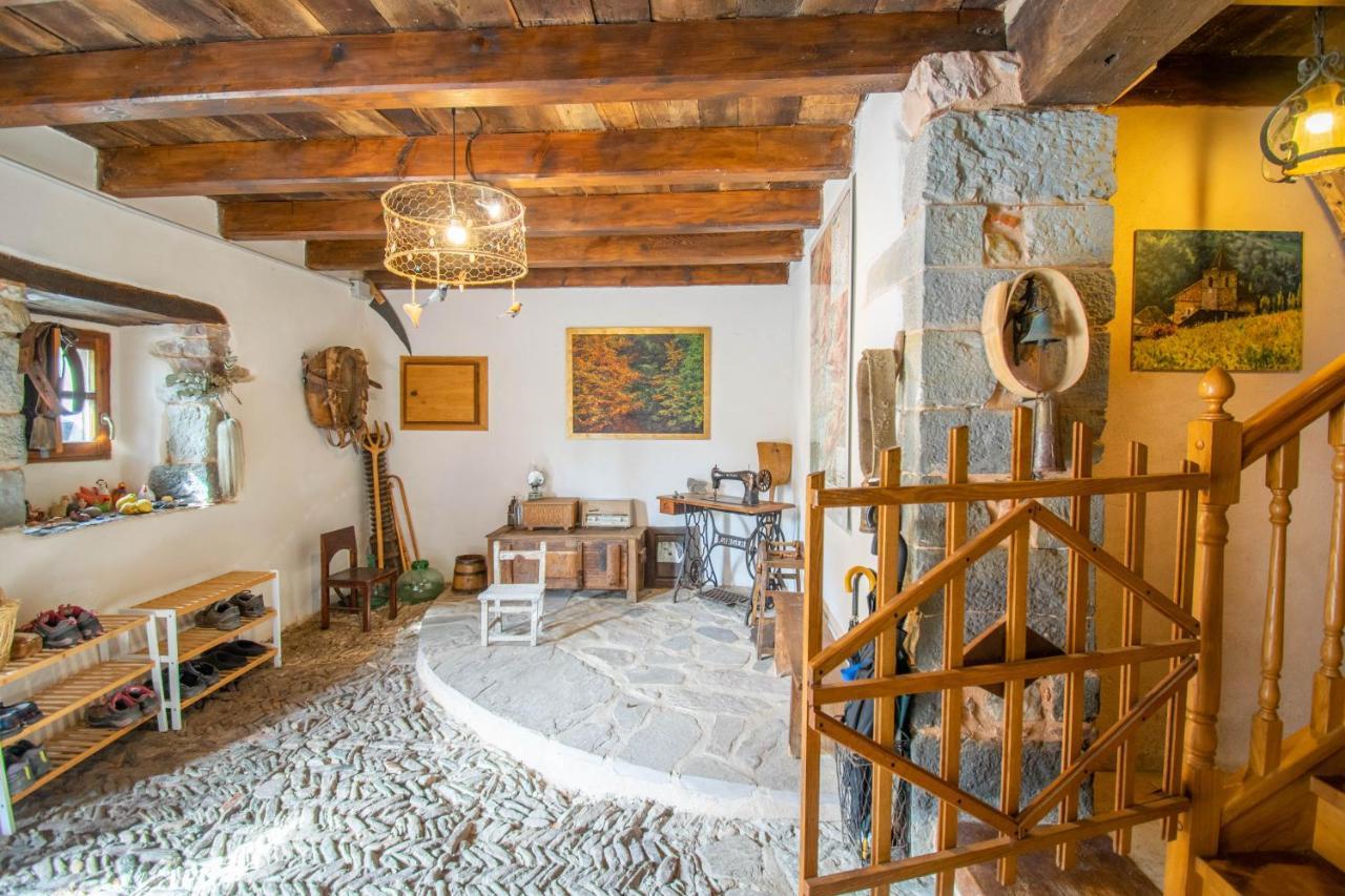 Casa Monaut, Acogedores Apartamentos A Los Pies De La Selva De Irati Saragueta Buitenkant foto